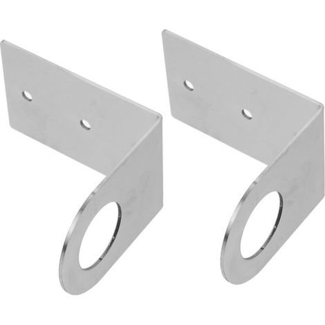 2 Seifenspenderhalter für Badezimmer aus gebürstetem Edelstahl 304, mit Klebebefestigung (1/5)