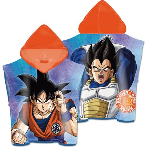 Poncho Microfibre avec capuche - Dragon Ball Z - 55x55CM