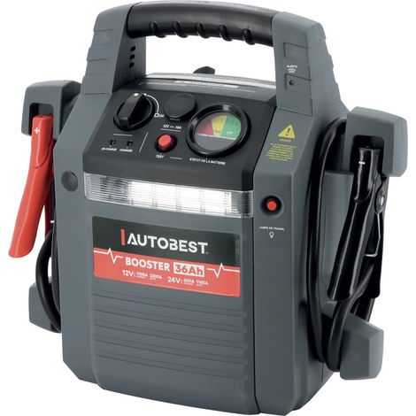 Booster 36AH - 1100A - 12V / 24V (1/2)