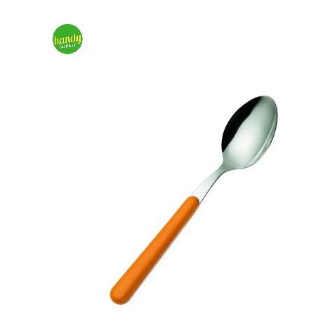 Cucchiaino caffÈ fast EME Posateria colore arancio/cromo 13,5 cm