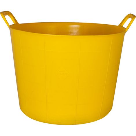 Capazo plástico amarillo n° 3 40 l