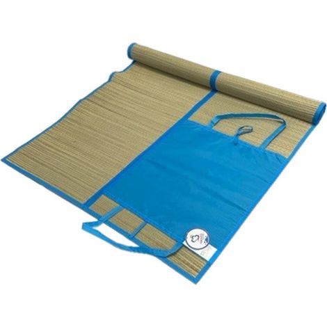 Esterilla con Asa y Bolsillo Color Azul 70x180 cm Marbueno Summer