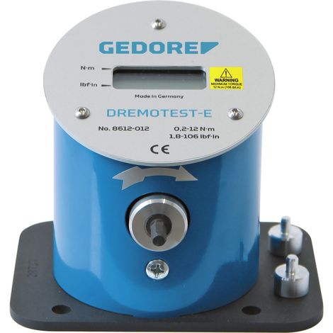 Gedore DREMOTEST E 0,2-12 Nm Prüfgerät schwarz (1/5)