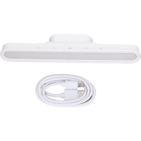 Barre lumineuse tactile dimmable 3 couleurs 3000-6000K, rechargeable avec base magnétique pour éclairage sous meuble (1/5)