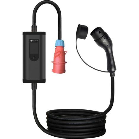 Defenzo ToGo AC11 Cargador para coche eléctrico blanco y negro