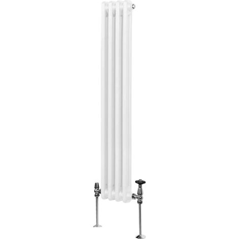 Traditional 2 Column Radiator - 1500 x 202mm - White
