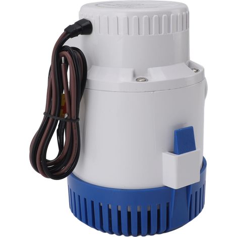 Pompe de cale électronique automatique 3000 GPH, étanche et silencieuse, submersible, pour étangs, piscines et spas, 24 V (1/5)