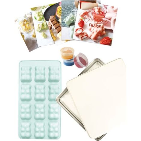 Coffret Oursons Summer Kit Pâtisserie Oursons Estivaux - Scrapcooking