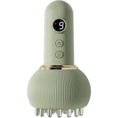 Massageur abdominal infrarouge rechargeable - Micro-courants, lumière, chaleur et vibration - Soin complet ventre