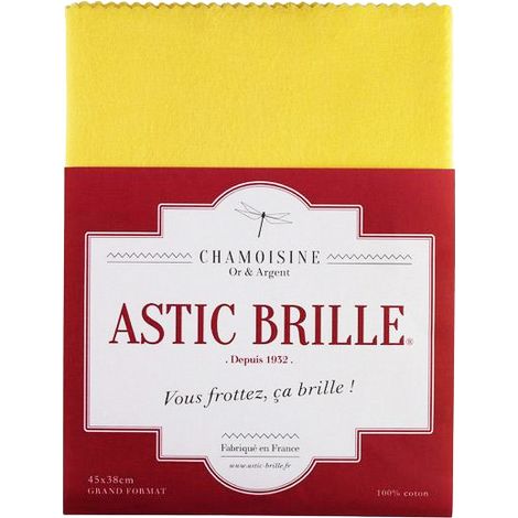 Chamoisine Métaux Astic Brille 45x38cm