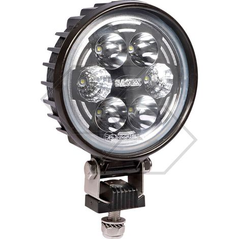 Lampe de travail ronde à LED 120 mm 10 - 30 V A28434