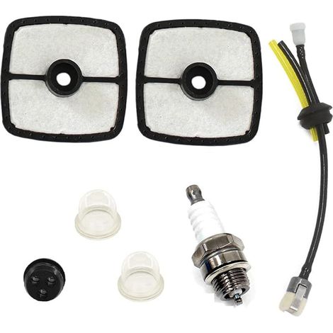 Kit d'œillets de filtre à air pour Echo SRM210 SRM2306ES SRM2450 SRM-3155 SRM-3400 SRM-3605 A226001410 et Bougie d'allumage etc. (1/5)
