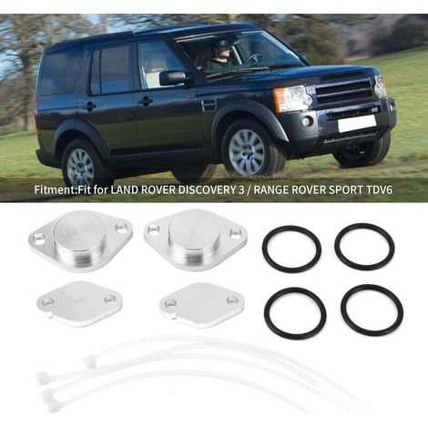 Kit de Suppression EGR Kit de Remplacement de Réparation de Refroidisseur de Vanne EGR Compatible avec Discovery 3 Sport TDV6-VSIAISV