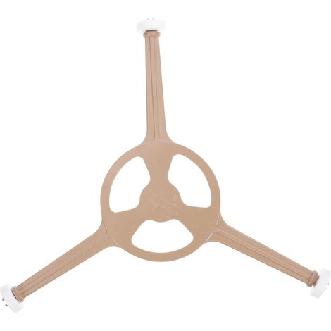 tournant pour micro ondes en PVC marron avec triple bras et (1/5)