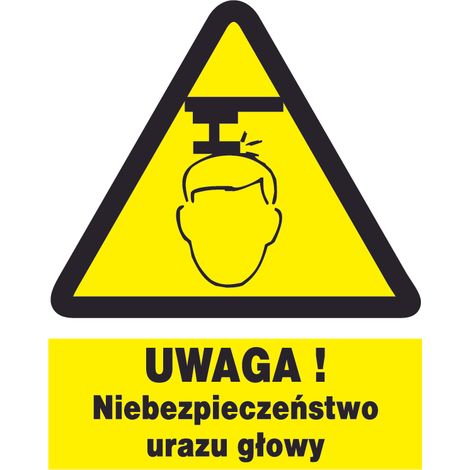 ZOO-14 - WARNUNG: Gefahr einer Kopfverletzung - SCHILD