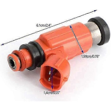 Injecteurs de carburant pour moteur hors-bord Suzuki, référence 15710-65D00 DF140 (lot de 4). (1/4)