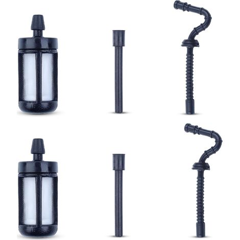 Fuel Hose and Filter Kit for MS250 MS230 MS210 025 023 021 Chainsaw 1123 358 7701 Replacement Parts with Pulse Line (2 Pieces) (1/5)