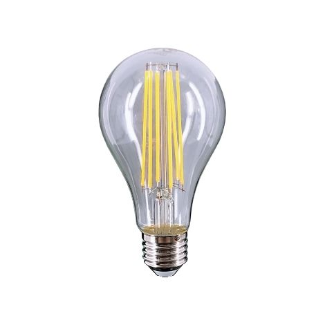 LAMPADINA LED FILAMENT GOCCIA A65 E27 10W LUCE CALDA 3000°K
