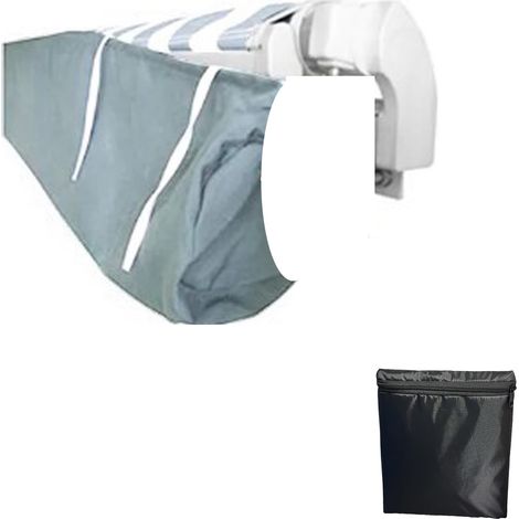 Bâche de protection en polyester pour balcon facile à assembler avec (1/5)