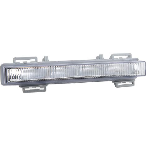 Linkes vorderes Tagfahrlicht und Nebelscheinwerfer kompatibel mit Mercedes Benz W166 ML350 2013 2014, LED-Projektor-Ersatz, OEM-Nummer 2049065401, versenktes Tagfahrlicht. (1/5)