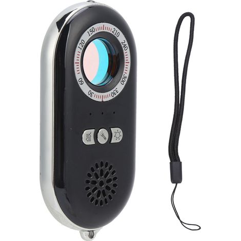 Détecteur AntiMonitor avec localisateur de lampe torche LED pour hôtels, maisons d'hôtes et voyages d'affaires