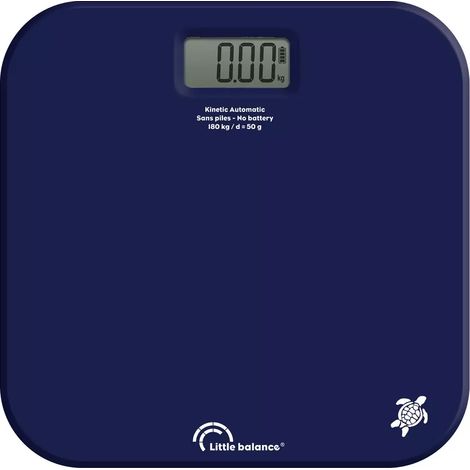 Bathroom scale - LITTLE BALANCE - Kinetic Auto - Blue (1/5)
