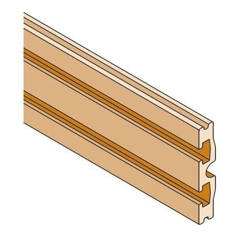 Barre Cuivre Profilee In 1000A L 1750mm (x1) 1STQ007421A0000 ABB PBSC1000