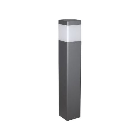 Mantra Baliza exterior E27 IP65 Chicago rectangular gris oscuro (1/3)