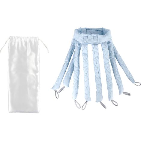 Rouleau à Cheveux sans Chaleur en Forme de Pieuvre pour Femmes et Filles, Bandeau Curling Outil de Coiffure Maison (1/5)
