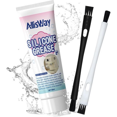 Silicone Alimentaire, Graisse Alimentaire Machine a Cafe, Graisse Alimentaire, Graisse Silicone pour Joints Toriques, Joints et Autres Types d'Accessoires de Machines à Café, 50 ML (1/5)