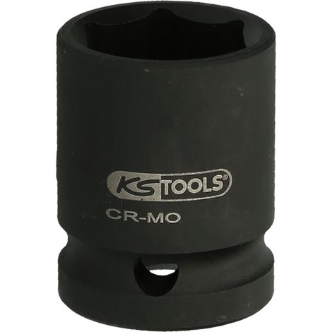 KS Tools 1 Sechskant-Kraft-Stecknuss, kurz, 1.7/8