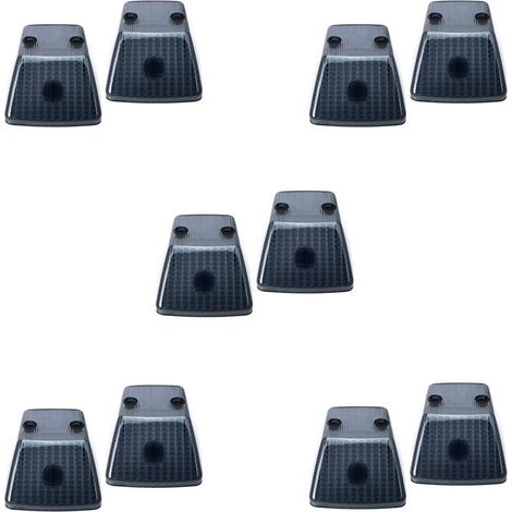 10 lentes de intermitentes delanteros negros brillantes para coche, compatibles con W463 Clase G G500 G550 G55 G63 G65 (1986-2018) A4638260057 (1/2)