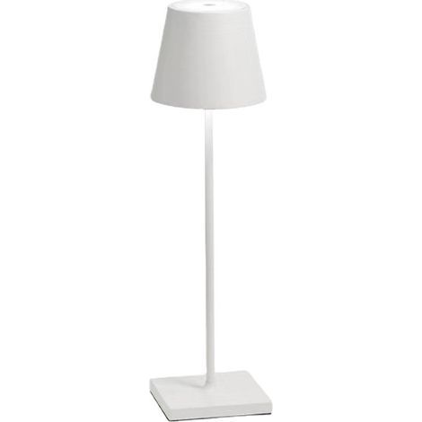 Lampe LED, interrupteur tactile, haute luminosité, lampe de table sans fil, intensité variable, lampe de bureau rechargeable, moderne simple, batterie 3600 mAh, pour chambre, bureau, restaurant, bar ( (1/3)