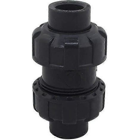 Clapet anti-retour à bille de 25 mm pour piscine, clapet anti-retour en PVC (diamètre intérieur) (1/4)