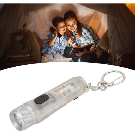Multifunktionale, per USB aufladbare Taschenlampe, tragbare Mini-LED-Taschenlampe mit hoher Lichtintensität, ultrahell und mit großer Reichweite für den Einsatz im Freien. (1/5)