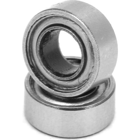 4 roulements à billes à une rangée en acier inoxydable SMR63ZZ, alésage 3 mm, diamètre extérieur 6 mm, épaisseur 2,5 mm (1/5)