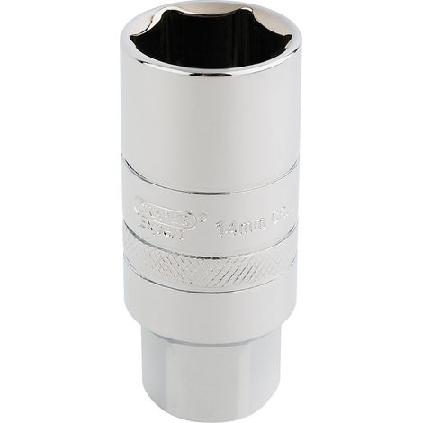 Draper 3/8 Inch Square Drive 14mm Thread 6-Point Spark Plug Socket (21mm) - Model 16774 (1/5)