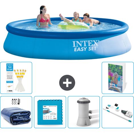 Easy Set Pool Rund - 396x84 cm - 7-teilig  S145 (1/5)