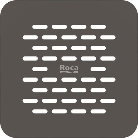 Grille de vidage Brick en acier inoxydable pour receveur de douche Terran-N - Café