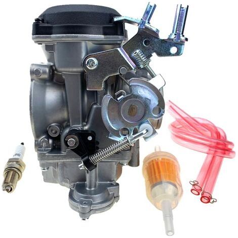 [MAI UTILIZZATO]Carburatore per moto Harley CV40 40mm XL 883 Davidson 27421-99C (1/4)