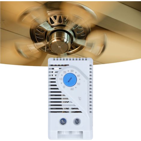 Contrôleur de température thermostatique KTS 011, armoire de commande avec interrupteur de contrôle de température mécanique, plage réglable de 0℃ à 60℃. (1/5)