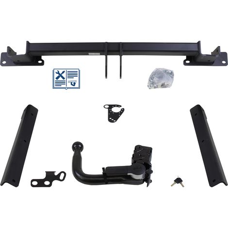 Attelage rotule démontable GDW + faisceau Trail-Tec spécifique 13 broches - OPEL CASCADA (1/2)
