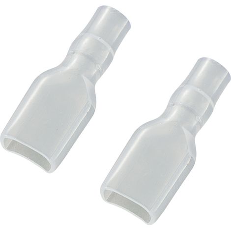 TRU COMPONENTS 735529 Isolierhülse Transparent   1 St.