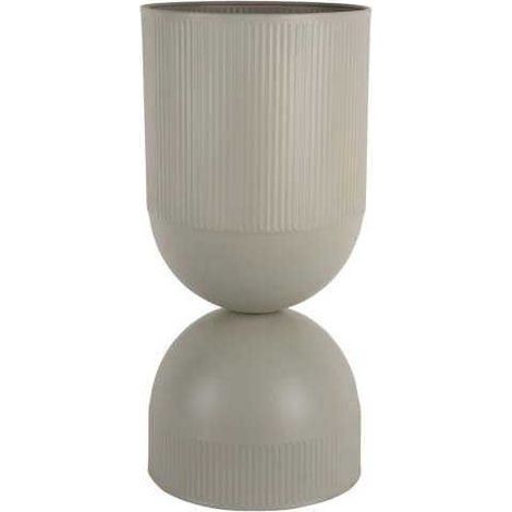 Cache pot en métal réversible Tonar Gris - XL (1/4)