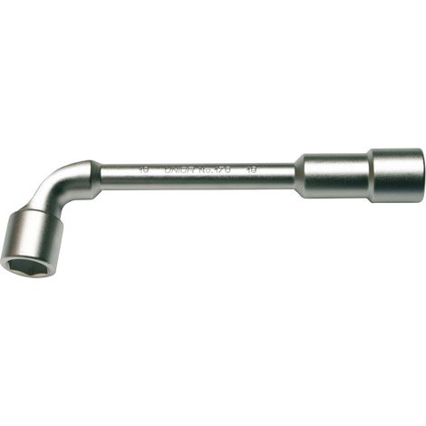 Clé à pipe débouchée 6-6 pans D.9mm - UNIOR - 609105 (1/3)