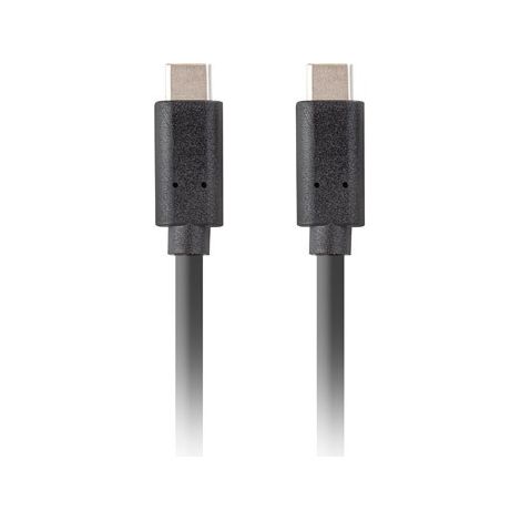 Cable USB-C Lanberg CA-CMCM-32CU-0018-BK (1/3)