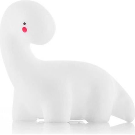 Lampe Dinosaure - Veilleuse LED Multicolore - Pour Chambre Enfant - Fonctionne avec Piles LR44 - Dimensions 13 x 12 x 8 cm - 1 Pièce (1/4)