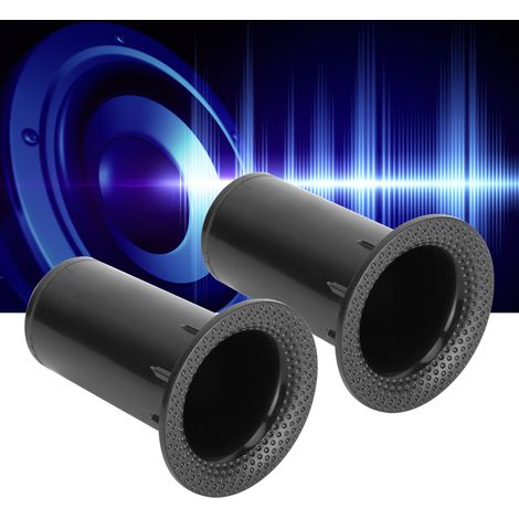 2 Pièces Tubes de Phase pour Subwoofer, Diamètre 42.5mm Longueur 80mm, pour Enceintes 4 à 6 Pouces (1/5)