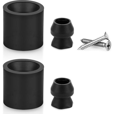 Lot de 2 butées de porte en caoutchouc pour camping-cars (1/5)