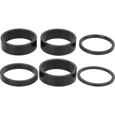 Rondelles de direction en alliage d'aluminium pour fourche avant de vélo, compatible VTT, vélo de route et fixie. (1/5)